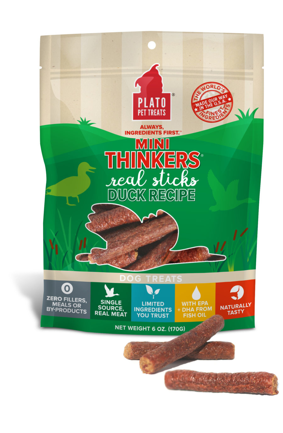 Plato Pet Treats Plato Mini Thinkers Duck Recipe