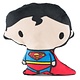 Buckle Down Buckle-Down Chibi Superman Standing Pose Plush