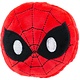 Buckle Down Buckle-Down Spider-Man Face Emoji Squeaky Plush