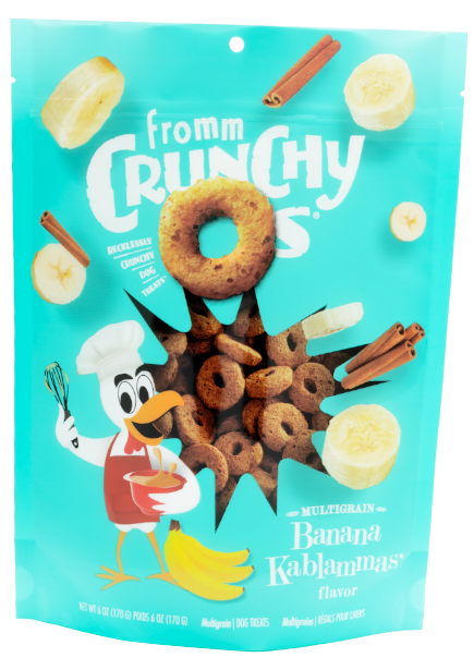 Fromm Fromm Crunchy O's Banana Kablammas 6oz