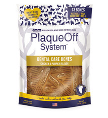 PlaqueOff Proden PlaqueOff System Dog Dental Care Bones Chicken & Pumpkin, 17oz bag
