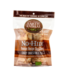 Earth Animal Earth Animal No Hide Venison Chew Small 4" 2 Pack