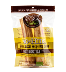 Earth Animal Earth Animal No Hide Peanut Butter Chew Medium 7" 2 Pack