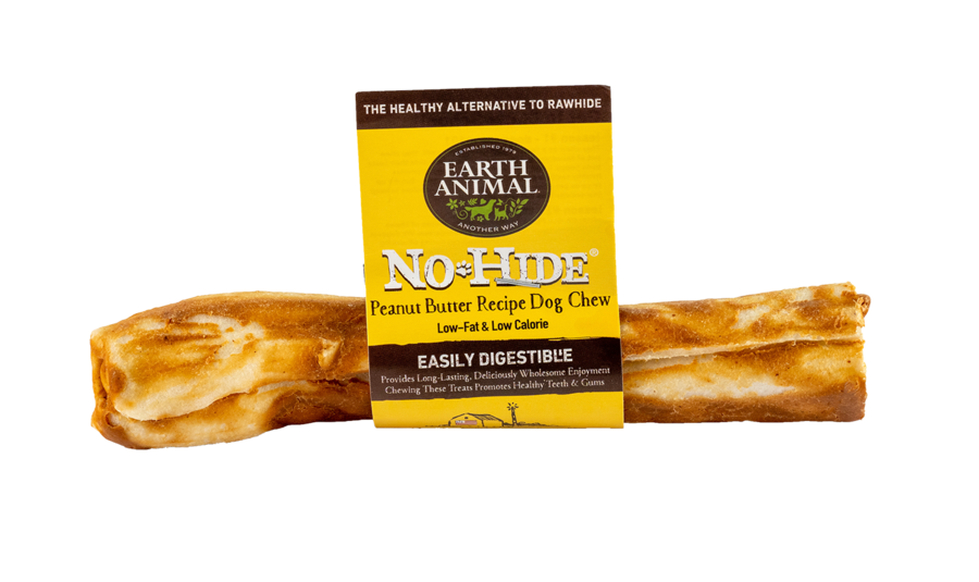 Earth Animal Earth Animal No Hide Peanut Butter Chew Medium 7" 2 Pack