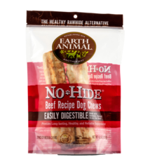 Earth Animal Earth Animal No Hide Beef Chew Medium 7" 2 Pack