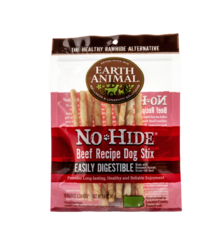Earth Animal Earth Animal No Hide Beef Stix 10 Pack