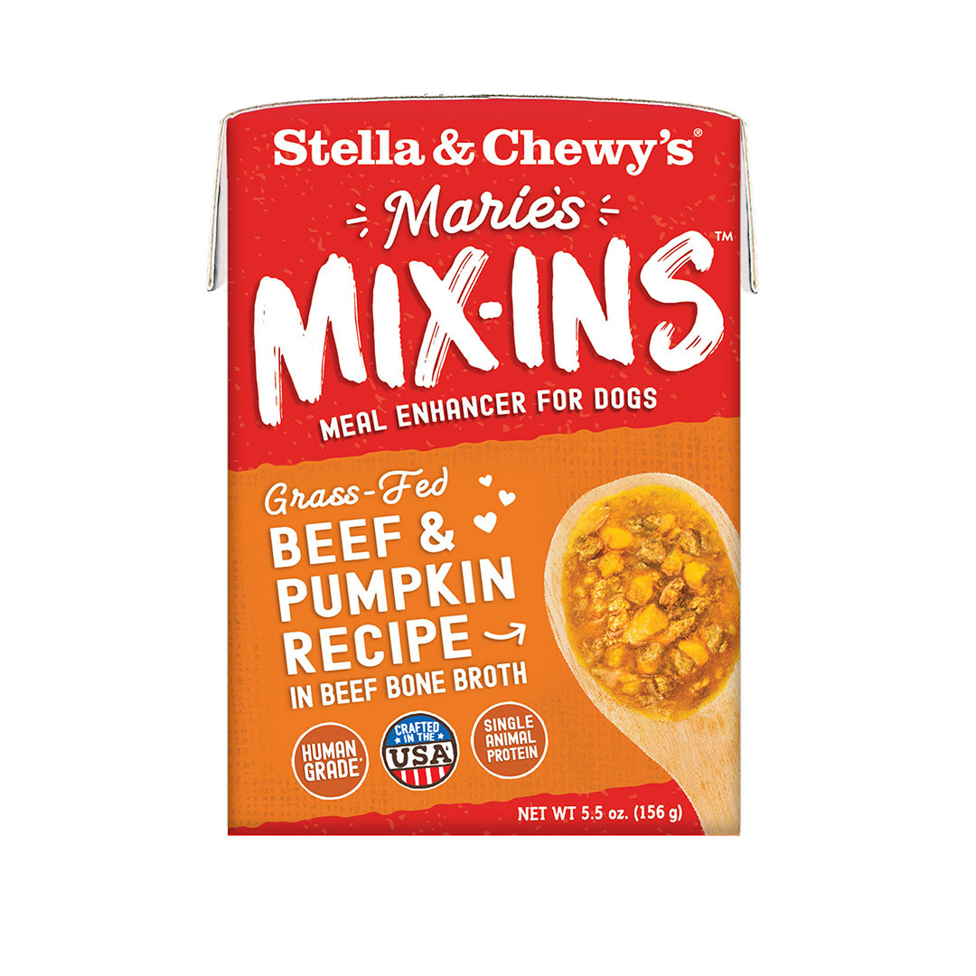 Stella & Chewys Stella & Chewys Marie's Mix-Ins Grass Fed Beef & Pumpkin Recipe