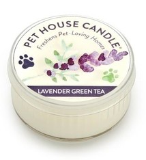 One Fur All Pet House Candle Mini Lavender Green Tea 1.5oz