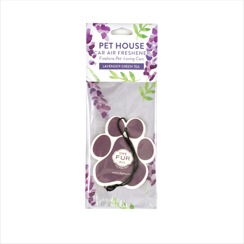 One Fur All Pet House Car Air Freshener Lavender