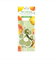 One Fur All Pet House Car Air Freshener Citrus