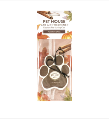 One Fur All Pet House Car Air Freshener Pumpkin Spice