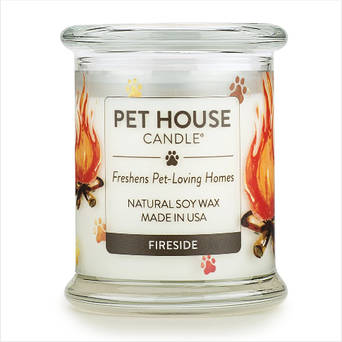 One Fur All Pet House Candle Fireside 9oz