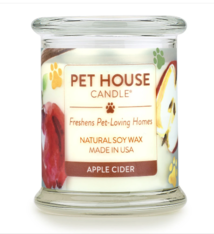 One Fur All Pet House Candle Apple Cider 9oz