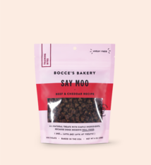 Bocce’s Bakery Bocce's Bakery Training Bites Say Moo Beef & Cheddar Recipe 6oz