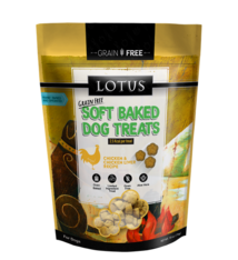 Lotus Pet Foods Lotus Grain Free Soft Baked Chicken & Chicken Liver Recipe 10oz
