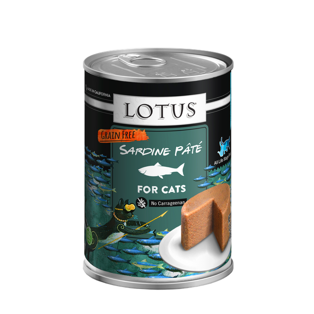 Lotus Pet Foods Lotus Grain Free Sardine And Vegetable Pate For Cats