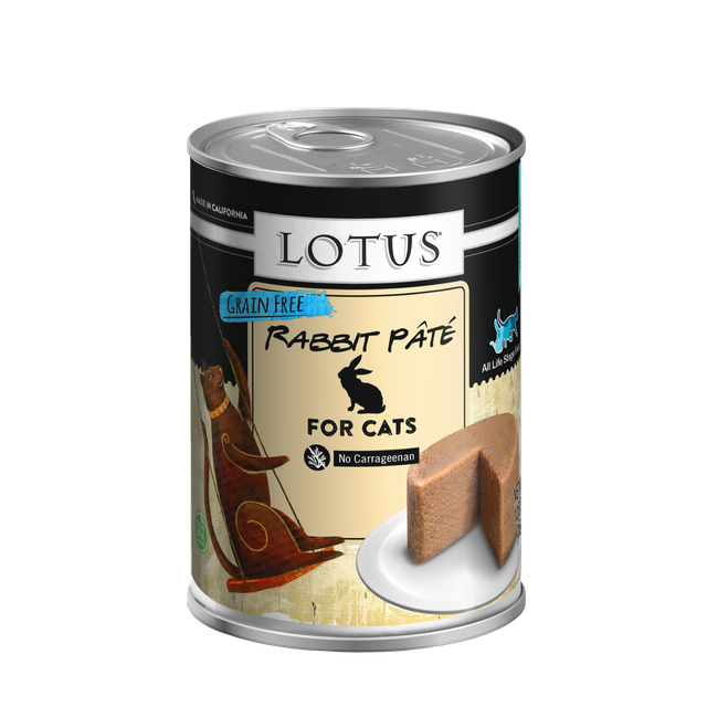 Lotus Pet Foods Lotus Grain Free Rabbit And Vegetable For Cats