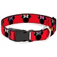 Buckle Down Buckle-Down Disney Minnie Mouse Silhouette Plastic Clip Collar