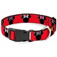 Buckle Down Buckle-Down Disney Minnie Mouse Silhouette Plastic Clip Collar