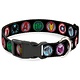 Buckle Down Buckle-Down Avenger Icons Plastic Clip Collar