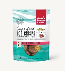 The Honest Kitchen Honest Kitchen Superfood Cod Crisps - Cod & Strawberry