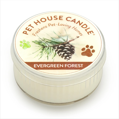 One Fur All Pet House Candle Mini Evergreen Forest 1.5oz
