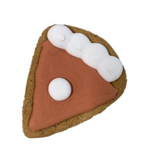 Bone Bons Pumpkin Pie Slice Bakery Cookie 3"