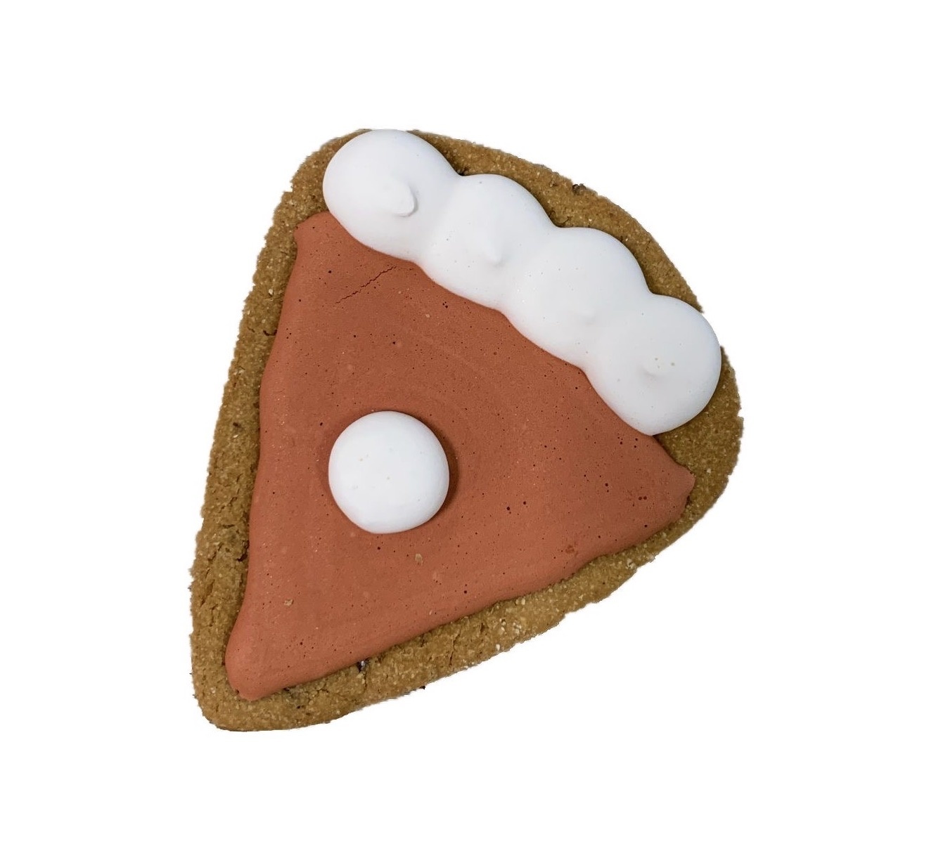 Bone Bons Holiday Pie Slice Bakery Cookie 3"