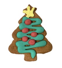 Bone Bons Christmas Tree Bakery Cookie 3"