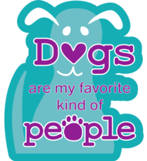 Dog Speak Dog Speak Decal - Dogs Are My Favorite Kind Of People