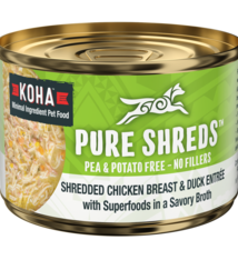Koha Koha Pure Shreds, Shredded Chicken Breast & Duck Entree