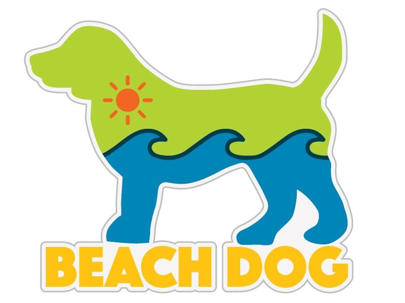 Dog Speak Dog Speak Decal - Beach Dog