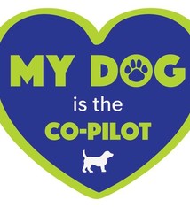 Dog Speak Dog Speak Decal - My Dog Is The Co-Pilot