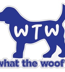 Dog Speak Dog Speak Decal - What The Woof?