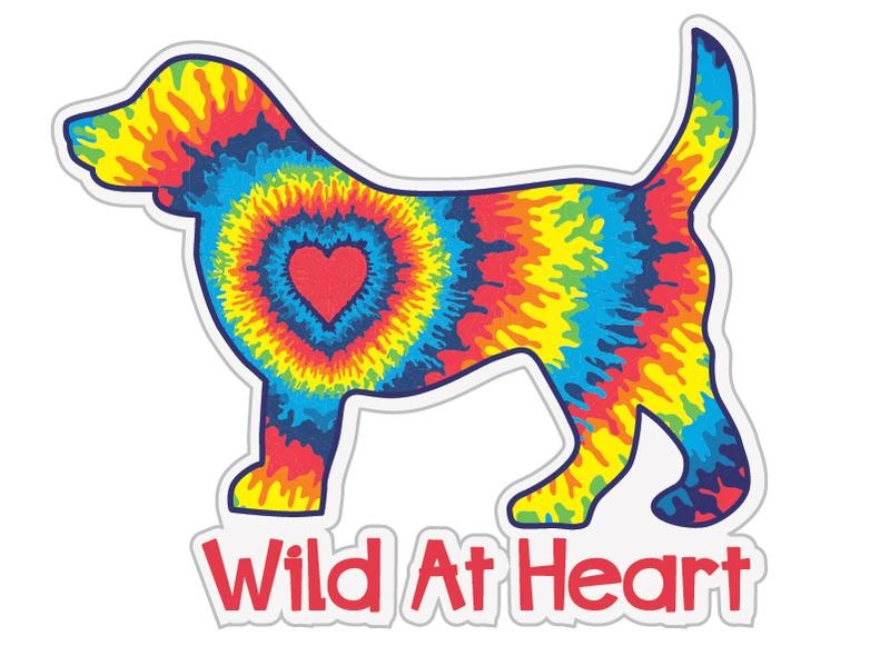 Dog Speak Dog Speak Decal - Wild At Heart