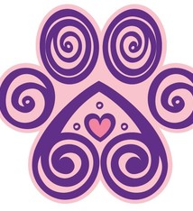 Dog Speak Dog Speak Decal - Paw Heart