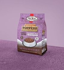 Primal Pet Foods Primal Raw Frozen Turkey Market Mix Topper 5lb