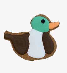 Bone Bons Mallard Duck Bakery Cookie 3"