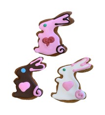 Bone Bons Easter Bunny Bakery Cookie 3"