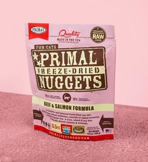 Primal Pet Foods Primal Raw Freeze-Dried Feline Beef & Salmon Formula