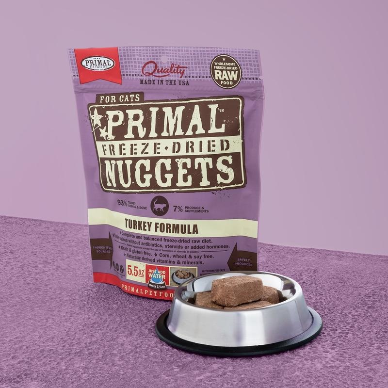 Primal Pet Foods Primal Raw Freeze-Dried Feline Turkey Formula