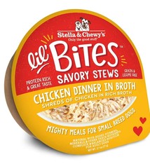 Stella & Chewys Stella & Chewys Lil’ Bites Savory Stews Chicken Dinner in Broth
