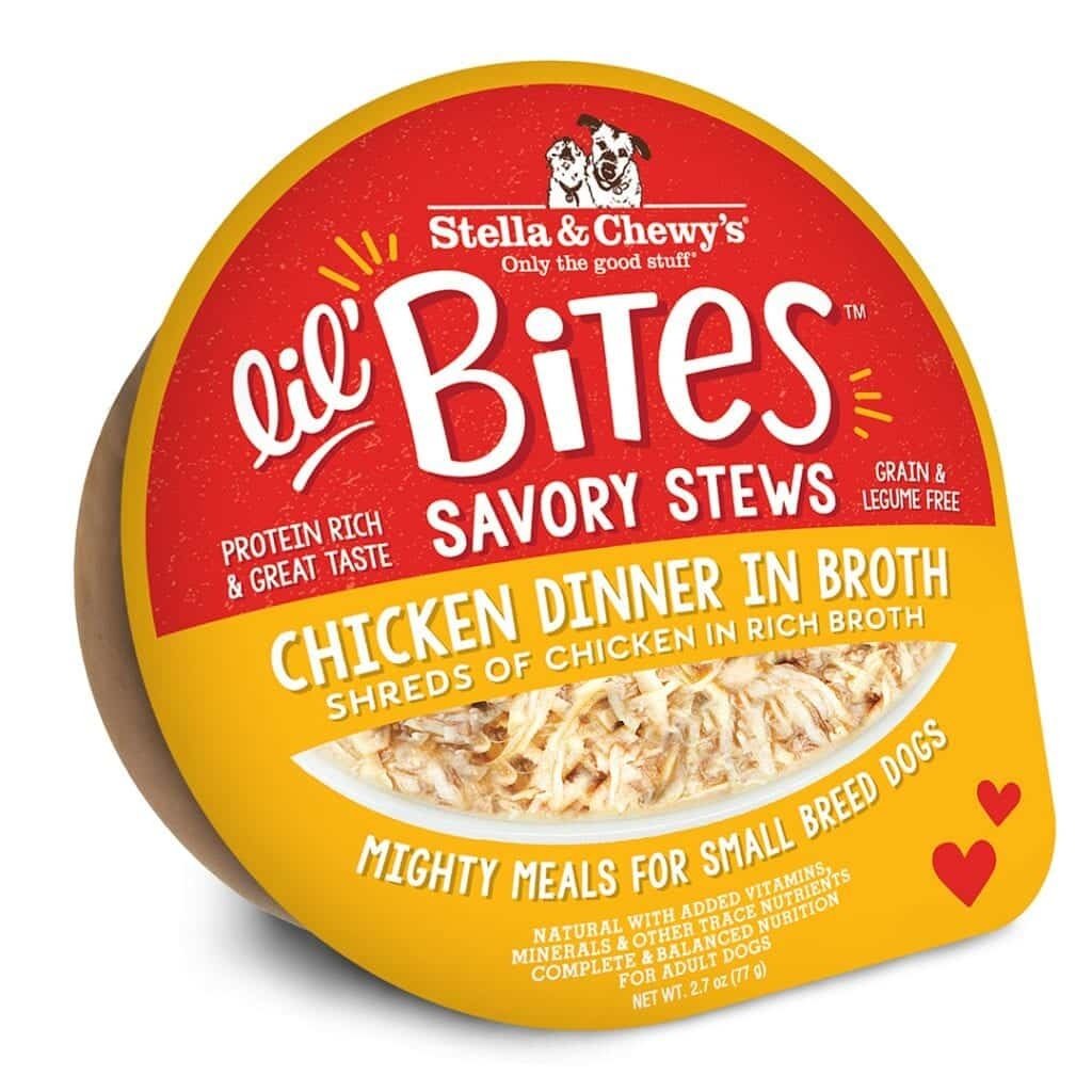 Stella & Chewys Stella & Chewys Lil’ Bites Savory Stews Chicken Dinner in Broth