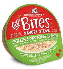 Stella & Chewys Stella & Chewys Lil’ Bites Savory Stews Chicken & Duck Dinner in Broth