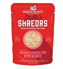 Stella & Chewys Stella & Chewys Stella’s Shredrs Chicken & Chicken Liver Recipe in Broth