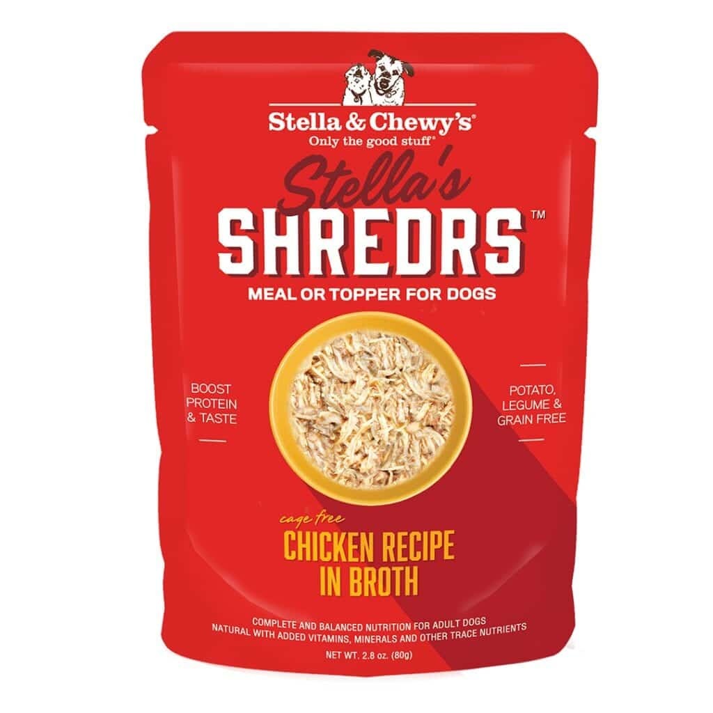 Stella & Chewys Stella & Chewys Stella’s Shredrs Cage-Free Chicken Recipe in Broth