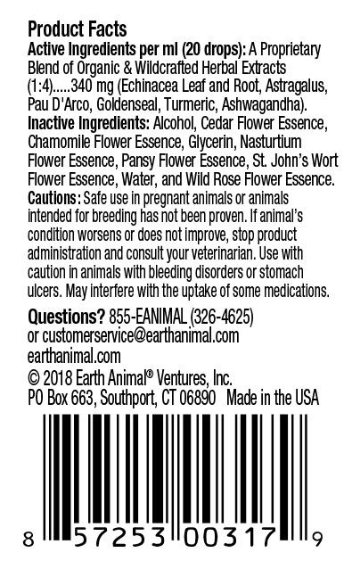 Earth Animal Earth Animal Immune Support Organic Herbal Remedy 2oz