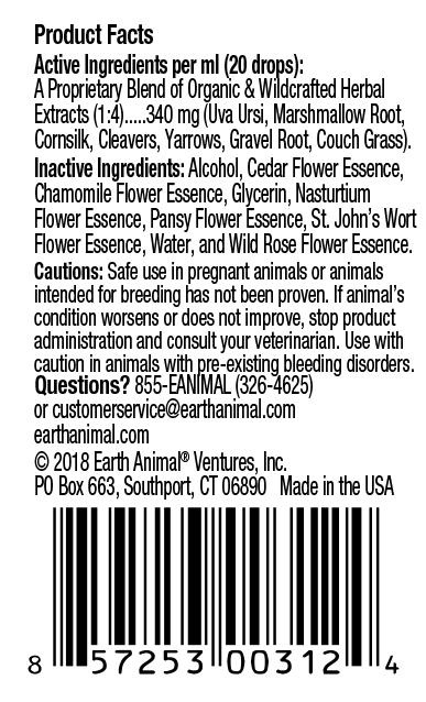 Earth Animal Earth Animal Urinary & Kidney Relief Organic Herbal Remedy 2oz