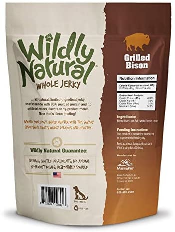 Fruitables Fruitables Wildly Natural Whole Jerky Grilled Bison 5oz