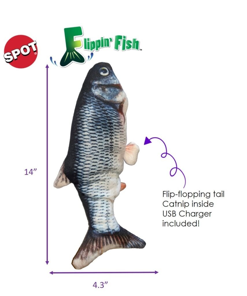 Ethical Ethical Flippin Fish Cat Toy